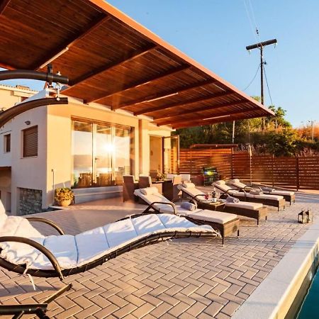 Seaside Summer Bliss - Aurora Luxury Pool Paradise Petalidi Bagian luar foto