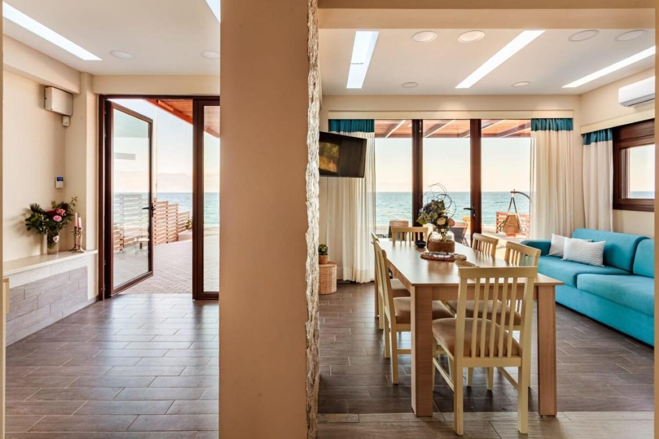 Seaside Summer Bliss - Aurora Luxury Pool Paradise Petalidi Bagian luar foto