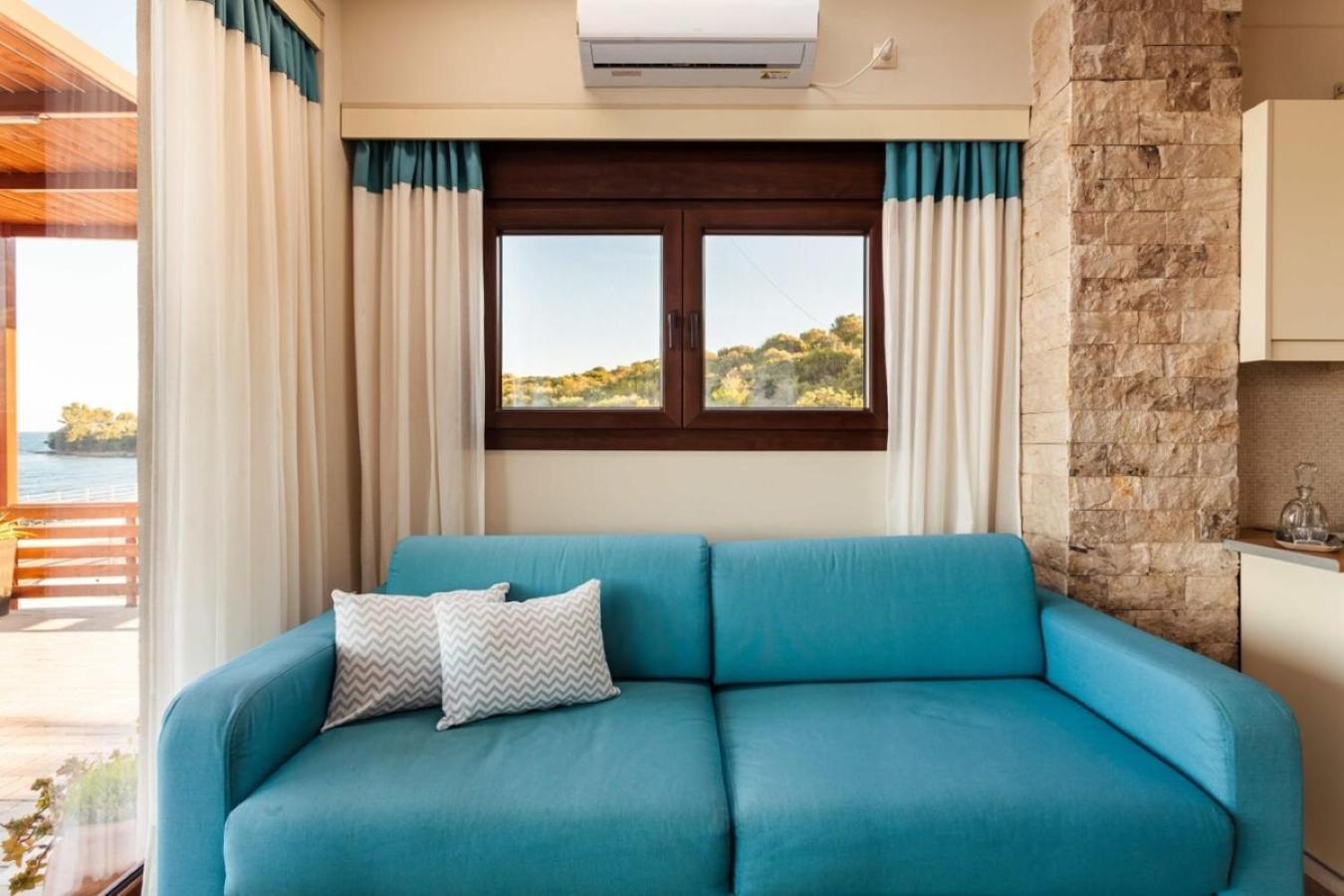 Seaside Summer Bliss - Aurora Luxury Pool Paradise Petalidi Bagian luar foto